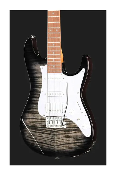 Ibanez AZ22S1F-TKS, corpo e verniciatura in primo piano
