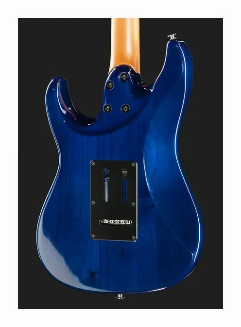 Ibanez AZ22S1F-TXB, paletta con meccaniche e logo