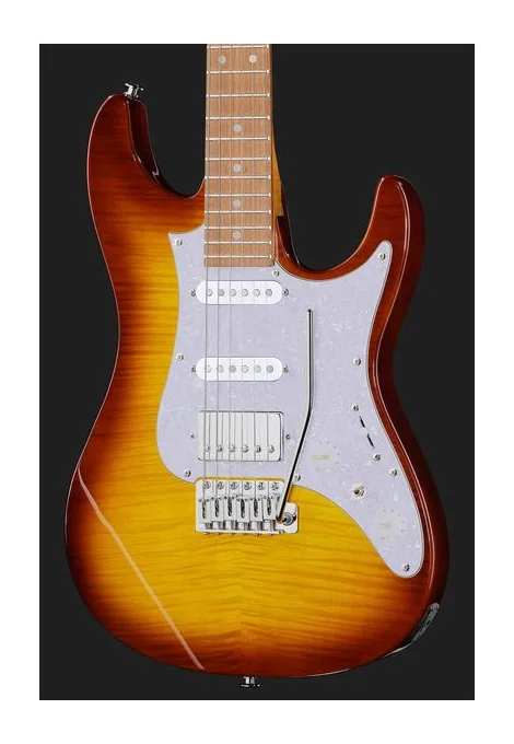 Ibanez AZ22S1F-VLS, selettore pickup e jack di uscita