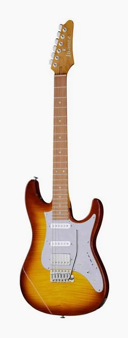 Ibanez AZ22S1F-VLS fotografato frontalmente
