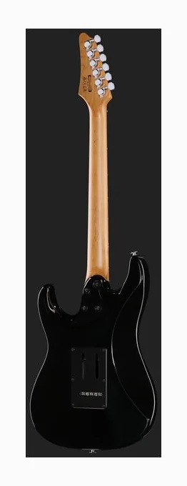 Ibanez AZ22S2-BK, curve del body viste dall'alto