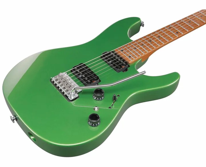 Ibanez AZ2402-AGM Prestige, profilo laterale del corpo
