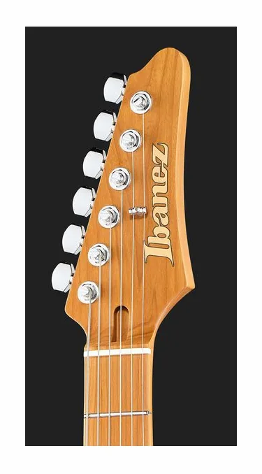 Ibanez AZ2402-BKF Prestige, selettore pickup e jack di uscita