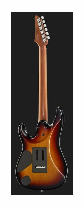 Ibanez AZ2402-TFF, corpo e verniciatura in primo piano