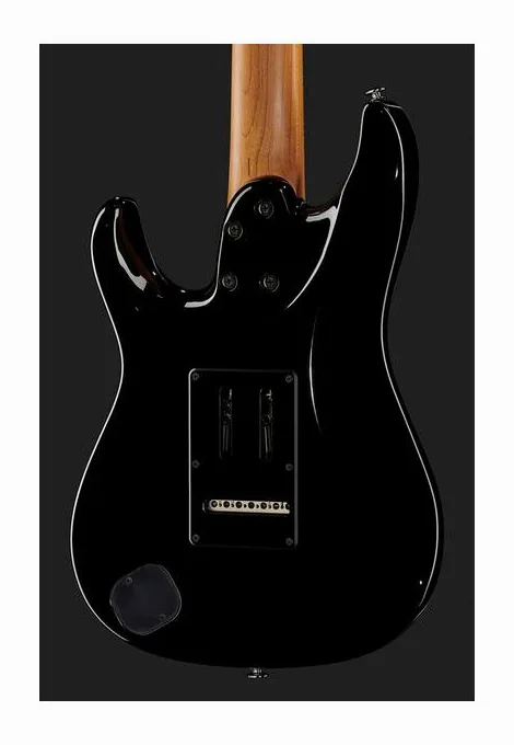 Ibanez AZ24047-BK, paletta con meccaniche e logo