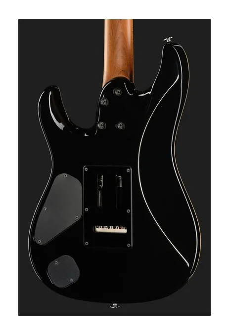 Ibanez AZ2407F-BSR, curve del body viste dall'alto
