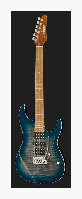 Ibanez AZ2407F-SDE, corpo e verniciatura in primo piano