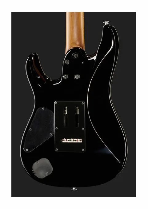 Ibanez AZ2407F-SDE, vista posteriore del corpo