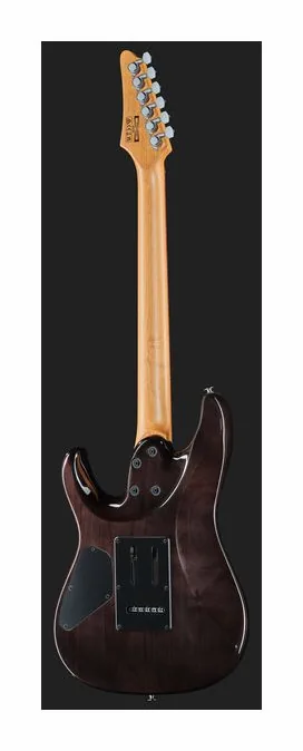 Ibanez AZ24S1F-TKS, profilo laterale del corpo