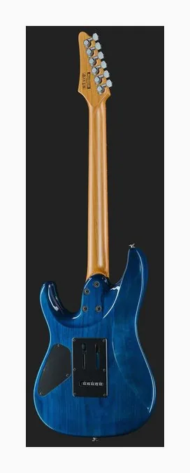 Ibanez AZ24S1F-TXB, vista posteriore del corpo