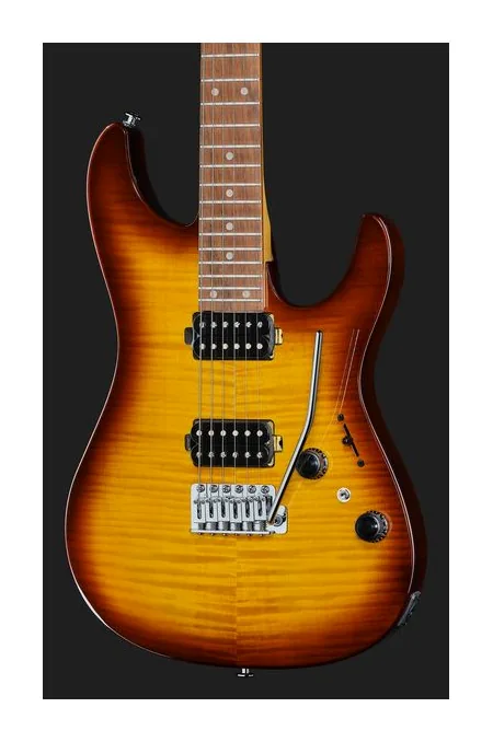 Ibanez AZ24S1F-VLS, vista posteriore del corpo