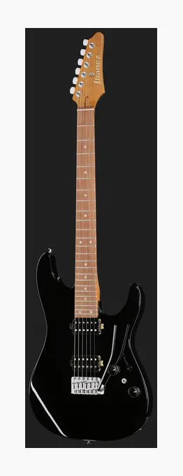 Ibanez AZ24S2-BK, capotasto e prime posizioni della tastiera