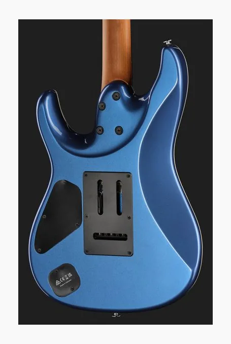 Ibanez AZ42P1-PBE, paletta con meccaniche e logo