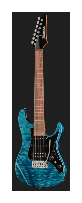 Ibanez AZ447P1QM-COB, curve del body viste dall'alto