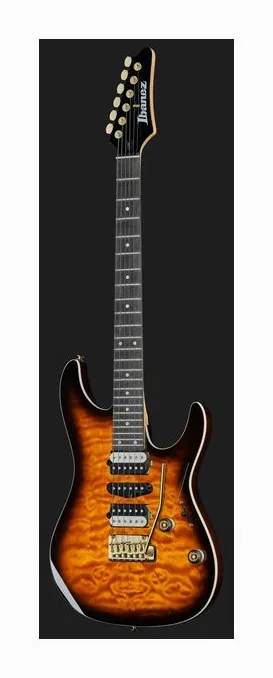 Ibanez AZ47P1QM-DEB, capotasto e prime posizioni della tastiera