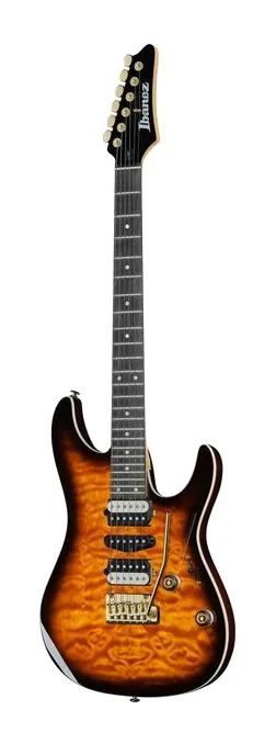 Ibanez AZ47P1QM-DEB fotografato frontalmente