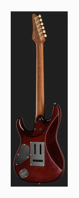 Ibanez AZ47P2K-DEB, vista posteriore del corpo
