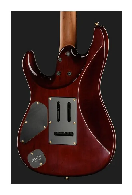 Ibanez AZ47P2K-DEB, profilo laterale del corpo