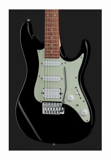 Ibanez AZES40-BK, profilo laterale del corpo
