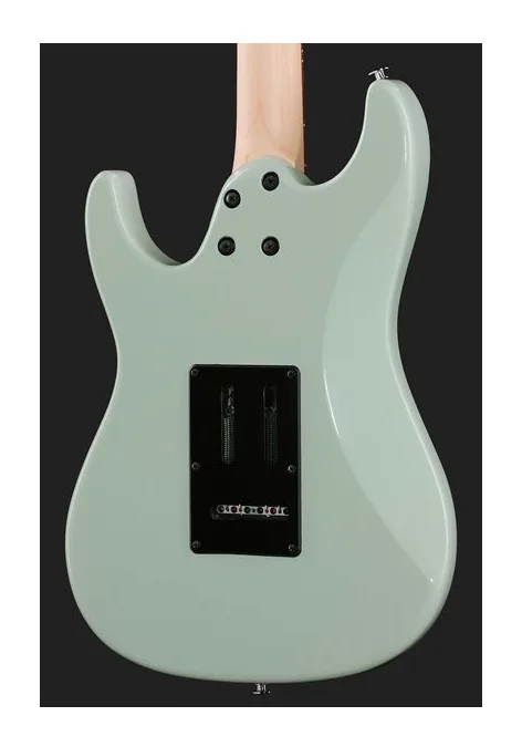 Ibanez AZES40-MGR, curve del body viste dall'alto