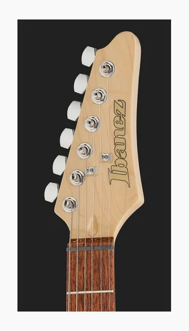 Ibanez AZES40-TUN, corpo e verniciatura in primo piano