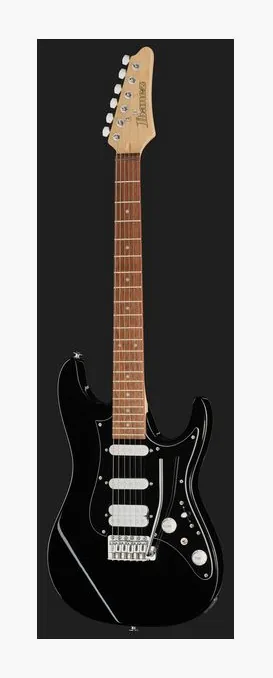 Ibanez AZES40B-BK, paletta con meccaniche e logo
