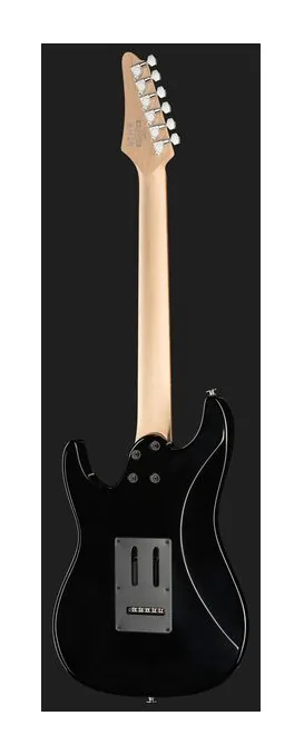 Ibanez AZES40B-BK, curve del body viste dall'alto