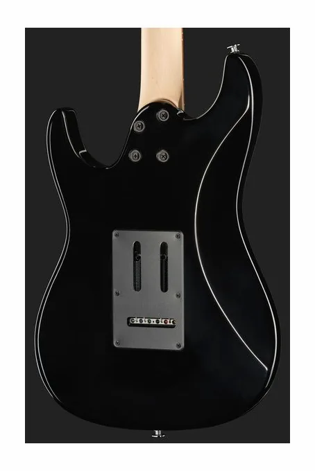 Ibanez AZES40B-BK, profilo laterale del corpo