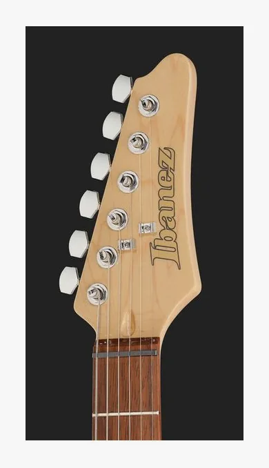 Ibanez AZES40B-BK, manico e tastiera visti di lato