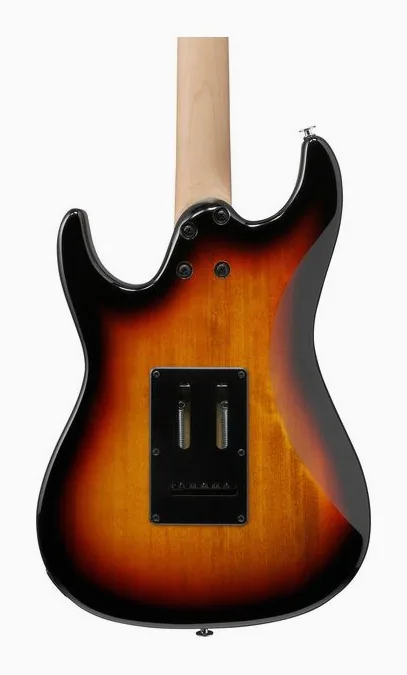 Ibanez AZES40B-TSN, paletta con meccaniche e logo