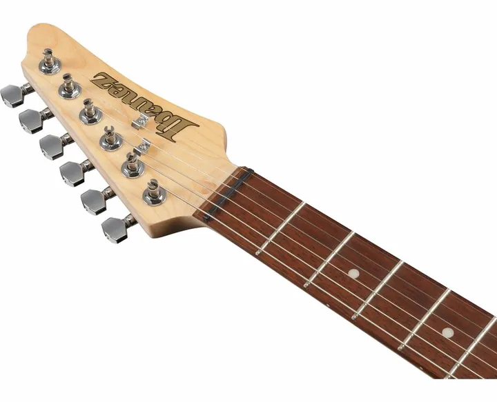 Ibanez AZES40B-TSN, capotasto e prime posizioni della tastiera