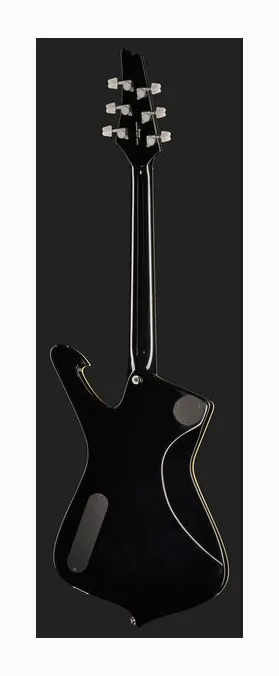 Ibanez PS3CM, curve del body viste dall'alto