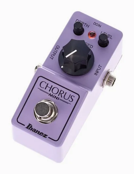 Ibanez CSMini Chorus Pedal fotografato frontalmente