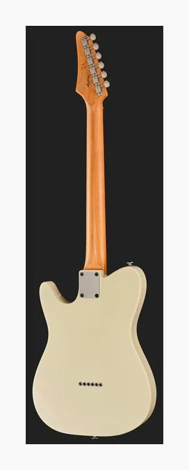 Ibanez FLATV2-MSN, curve del body viste dall'alto