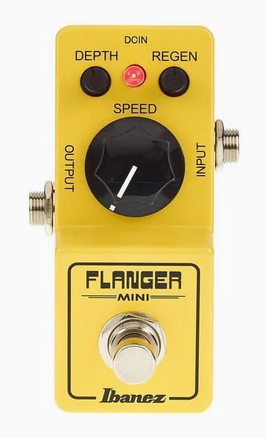 Ibanez FLMINI, led e interruttore a pedale