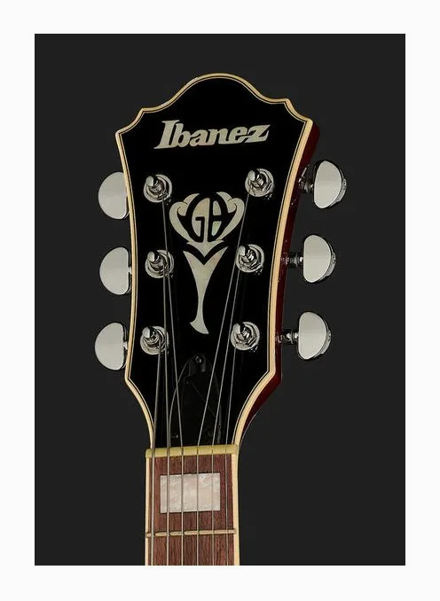 Ibanez GB10EM-AA, corpo e verniciatura in primo piano