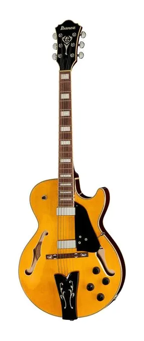Ibanez GB10EM-AA inquadrato di fronte su sfondo neutro