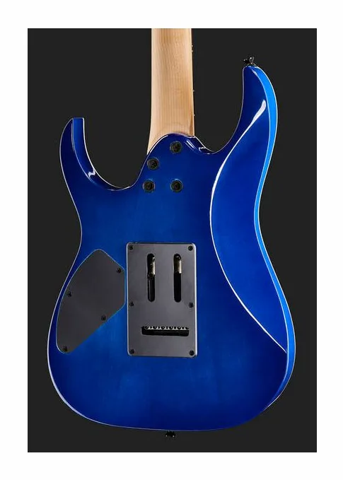 Ibanez GRG120QASP-BGD, profilo laterale del corpo