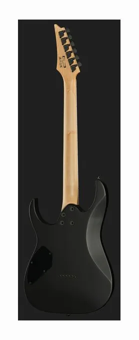Ibanez GRG121DX-BKF, corpo e verniciatura in primo piano