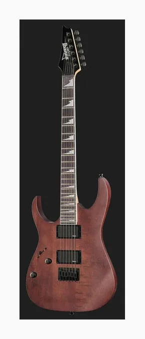 Ibanez GRG121DXL-WNF, manico e tastiera visti di lato