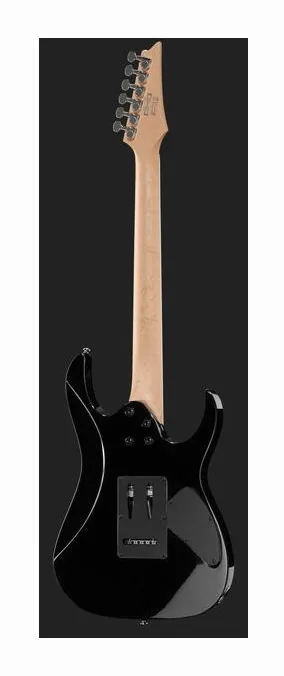 Ibanez GRG170DXL-BKN Lefthand, paletta con meccaniche e logo