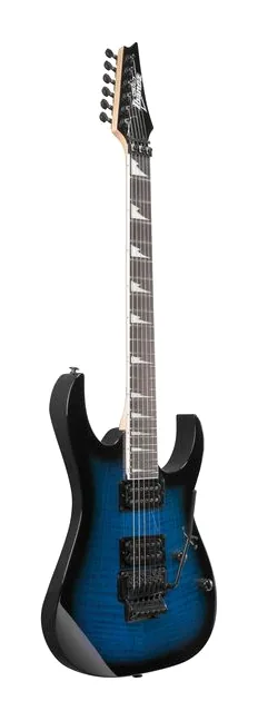 Ibanez GRG320FA-TBS, curve del body viste dall'alto