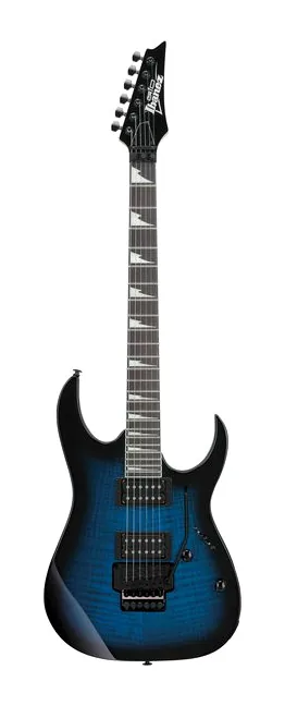 Ibanez GRG320FA-TBS fotografato frontalmente