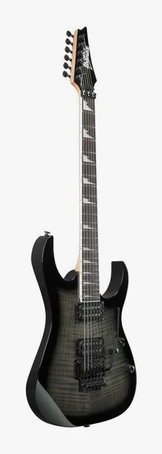 Ibanez GRG320FA-TKS, corpo e verniciatura in primo piano