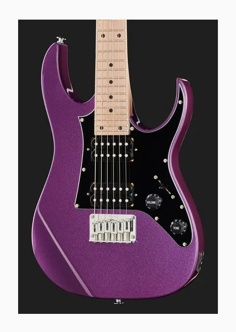 Ibanez GRGM21M-MPL, manico e tastiera visti di lato