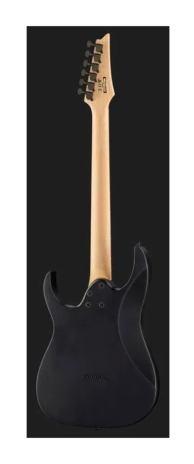 Ibanez GRGR131EX-BKF, corpo e verniciatura in primo piano