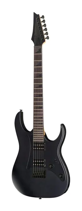 Ibanez GRGR131EX-BKF fotografato frontalmente