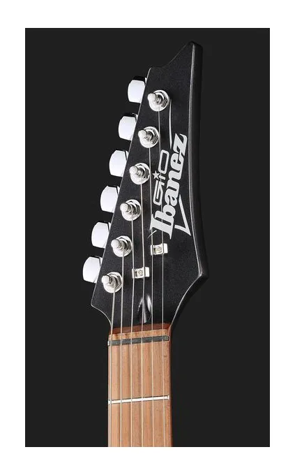 Ibanez GRX120SP-DDM, paletta con meccaniche e logo