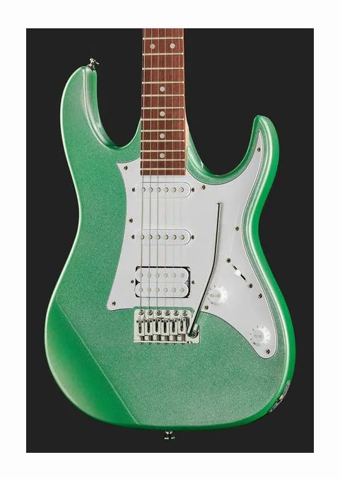 Ibanez GRX40-MGN, curve del body viste dall'alto