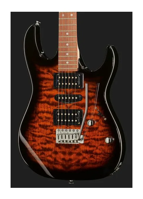 Ibanez GRX70QA-SB GIO, pickup e manopole dei controlli
